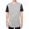 Round Hem Longline T Shirt 